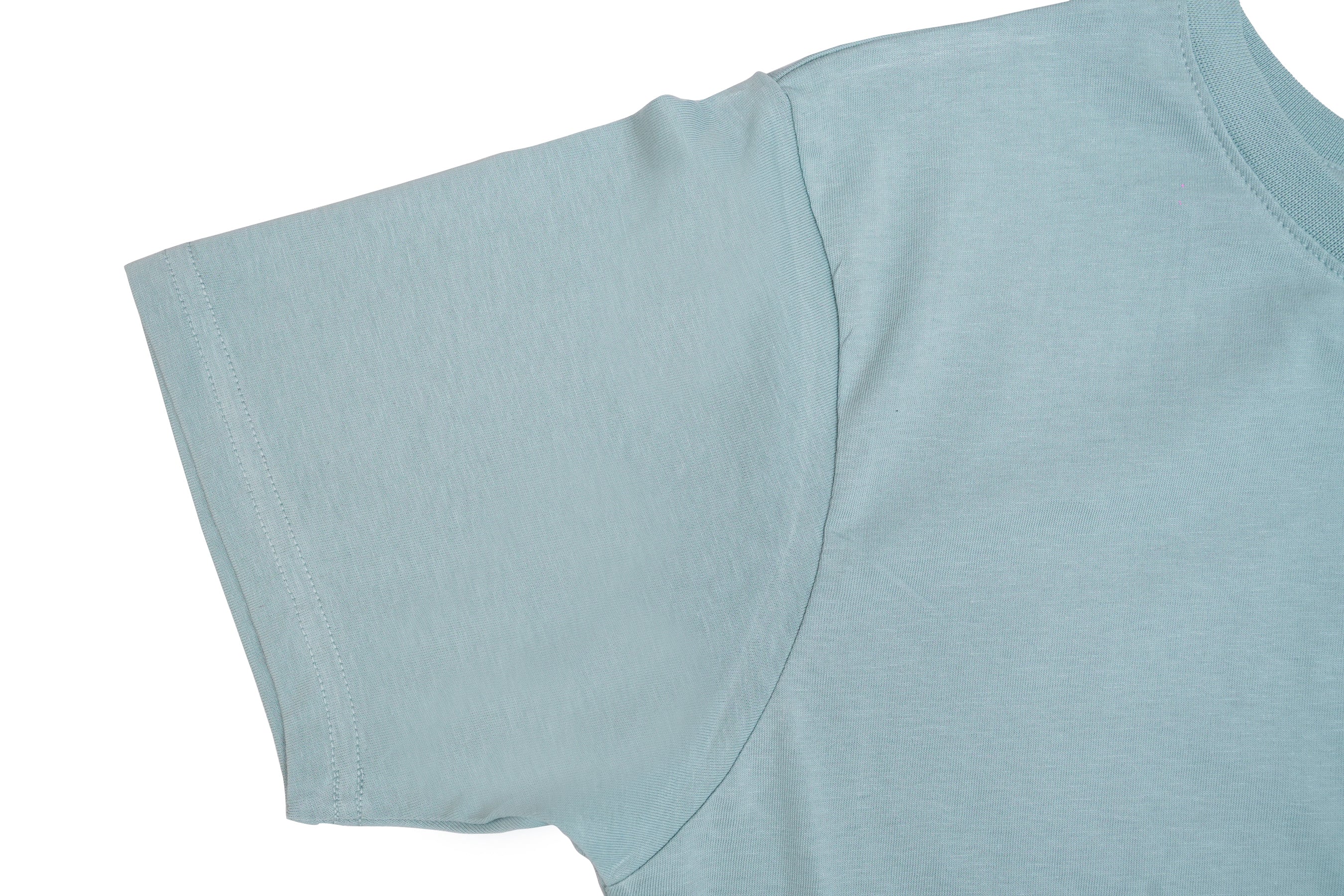 Unisex T-Shirts T-Shirt Pale_Blue_Sleeve TEE TALES