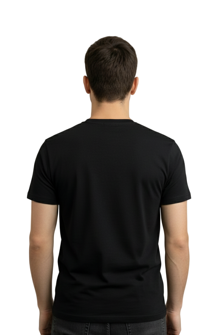 Unisex T-Shirts T-Shirt black_back_side_8187e985-6752-4cd6-99a4-8deae8a8bca9 TEE TALES