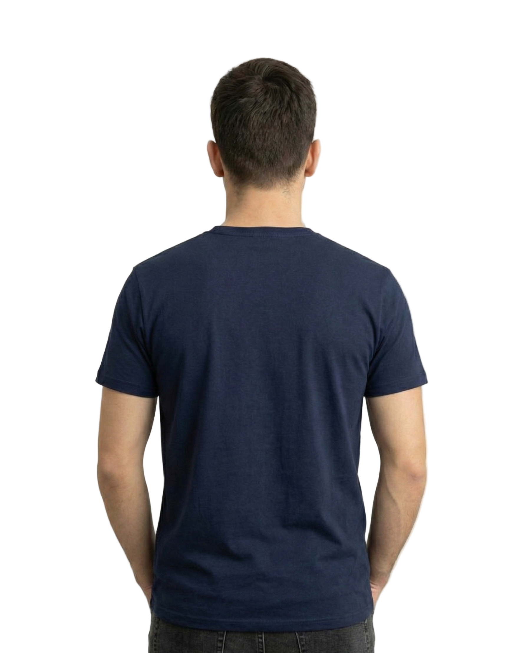 Unisex T-Shirts T-Shirt navy_back_side_54a13979-f7b2-4309-b463-40f7936a3adf TEE TALES