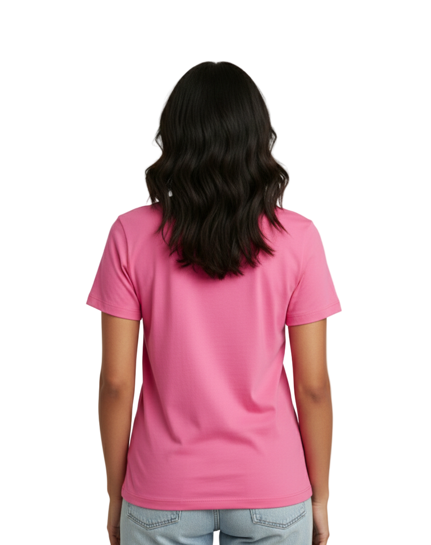 Women's T-Shirts T-Shirt pink_back_side_911fa68f-92d0-4b04-8d3f-4e309675867e TEE TALES