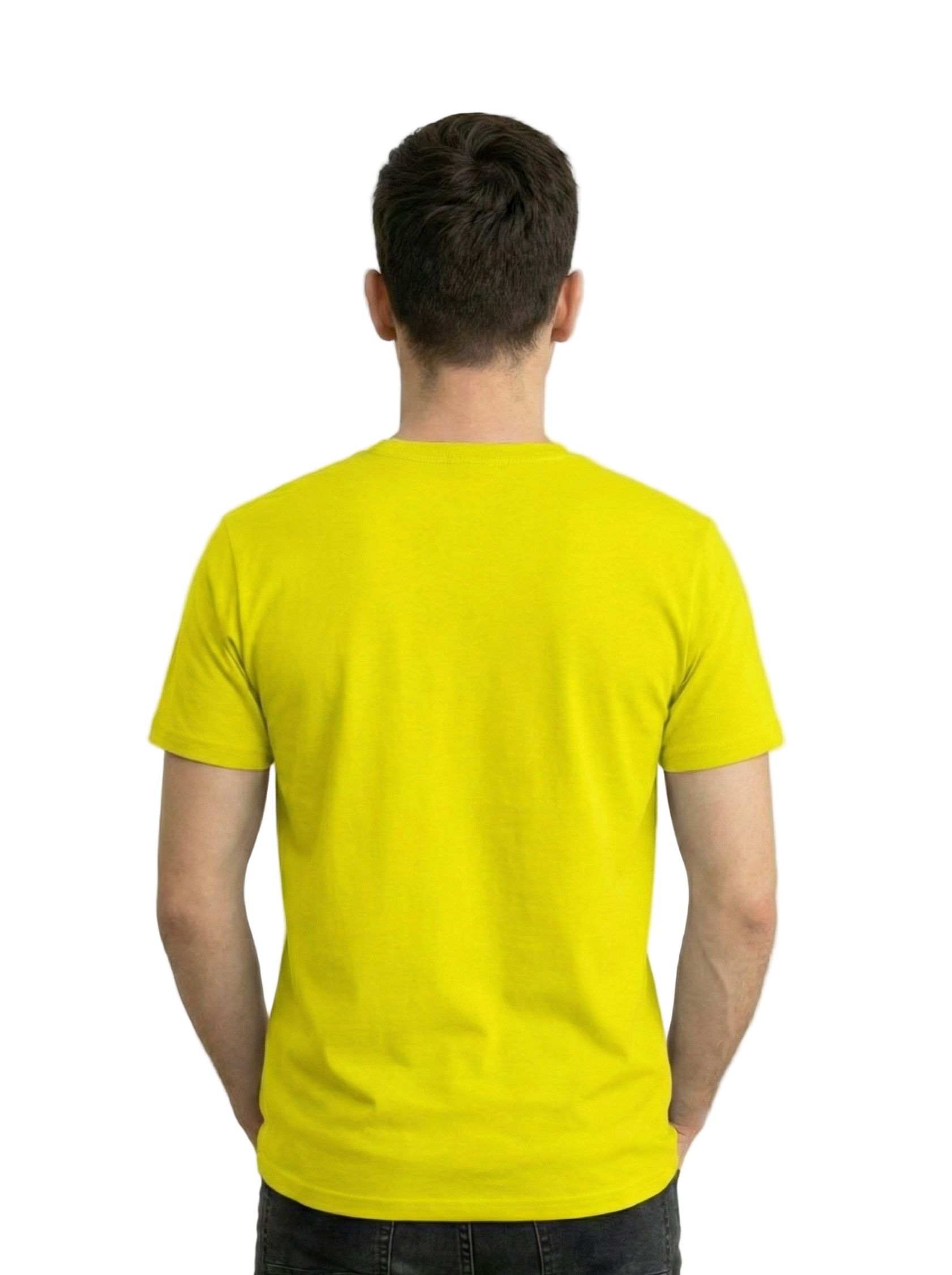 Unisex T-Shirts T-Shirt yellow_back_side TEE TALES